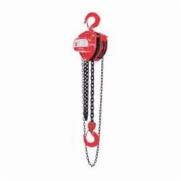 Coffing Hoists Lhh Hand Chain Hoist, 5 Ton Load, 20 Ft H Lifting, 2258 In Min Between Hooks, Cm, Mfr#: 08934W